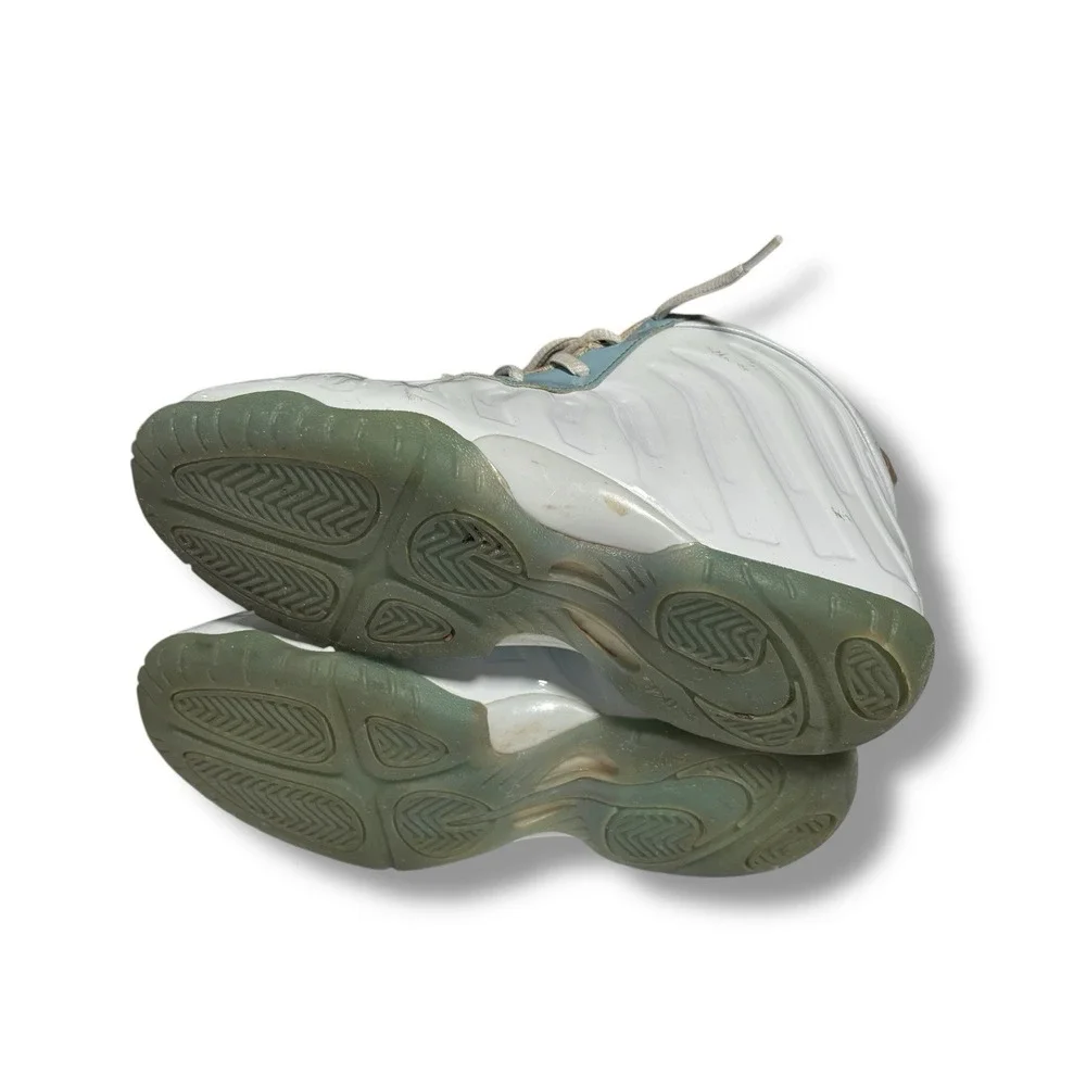 Nike Kid's Little Posite One PS‎ Sneakers White Blue Size 2.5Y DM1095-400